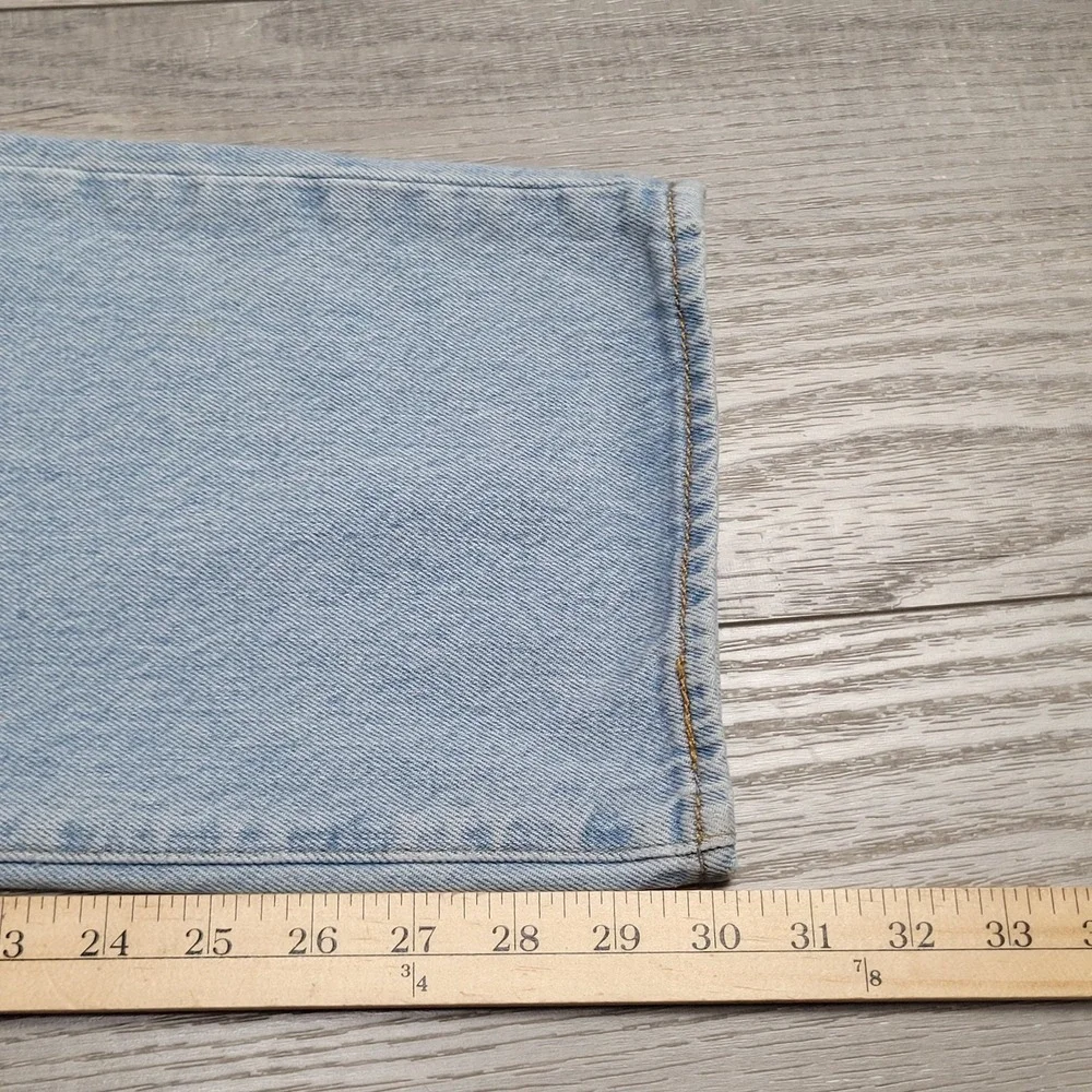 👖Levi's 501XX Jeans Men 36x30 (Fits 36x30) Light Wash Blue Fade Button Fly 2017